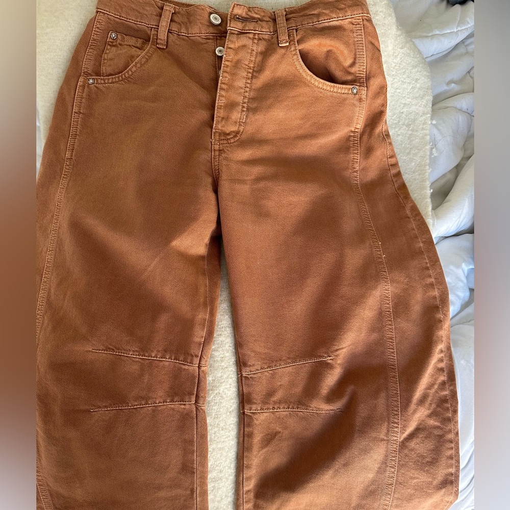 We The Free Rust Barrel Jeans